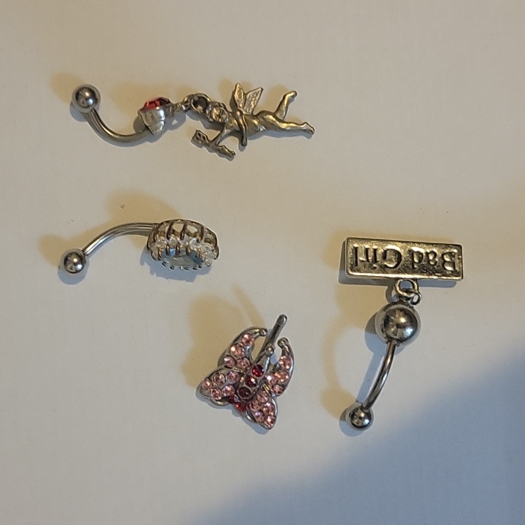 Navel Belly Ring Bundle